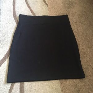 Black skirt